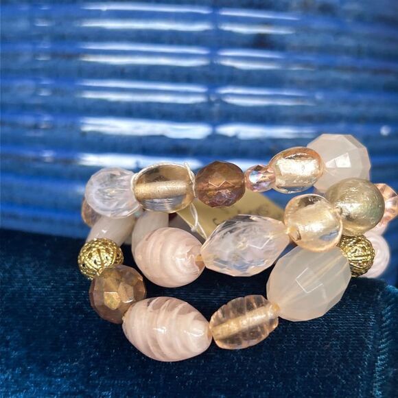 3 Strand Chunky Erica Lyons Fashion Bracelet - Picture 4 of 5